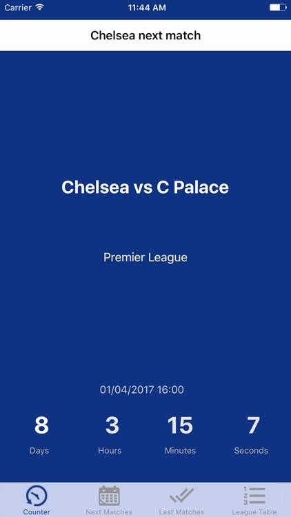Chelsea Next Match