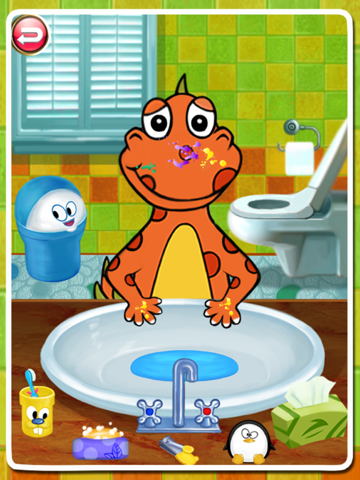 Screenshot #5 pour Prendre le Bain & s’Habiller avec Dino FREE