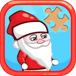Merry Christmas Jigsaw Puzzles Game free for Kids app icon