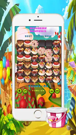 Game screenshot Dessert Match3 Games - matching pictures for kids apk