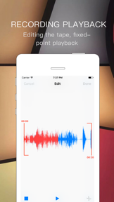 Voice memo hd - smart audio sound recorder screenshot