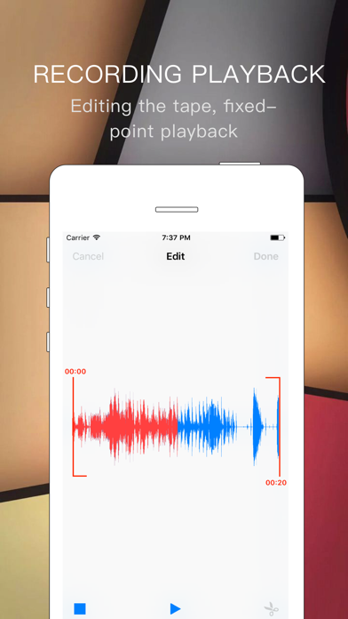 Voice memo hd - smart audio sound recorder screenshot 2