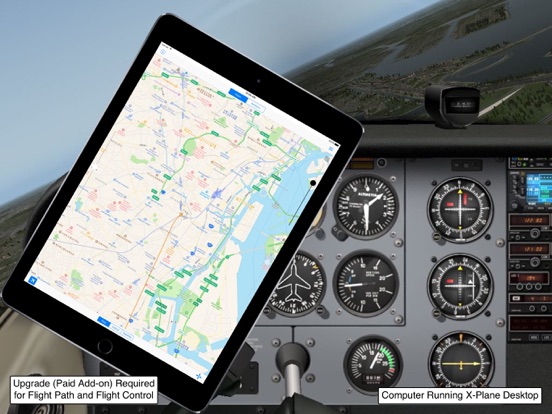 X-Mapper TNG (for X-Plane Desktop) iPad screenshot
