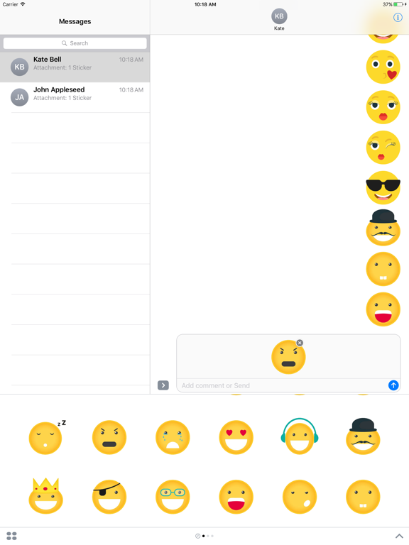 My Sticker Pack: Emoji and Emoticonsのおすすめ画像1