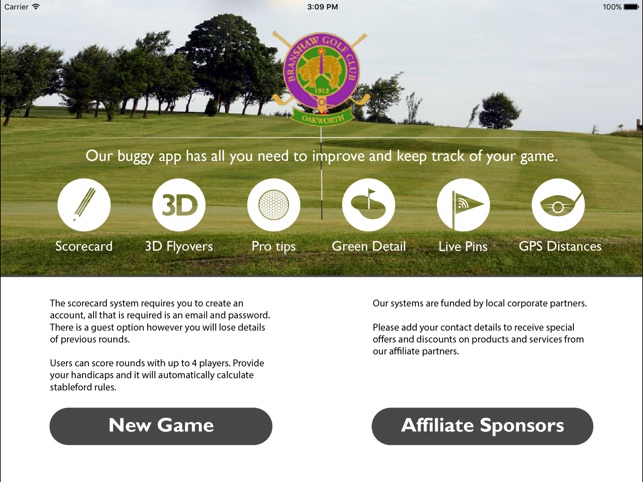 Branshaw Golf Club - Buggy