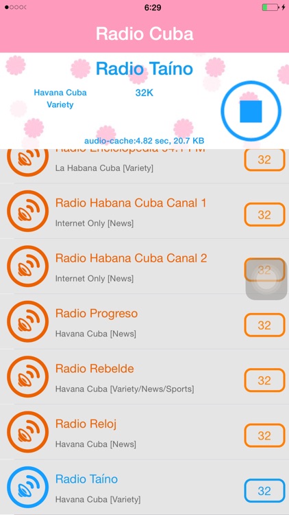 Radio Cuba - Live Radio Stations screenshot-3