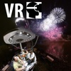 VR City Fireworks Big Wheel Virtual Reality 360