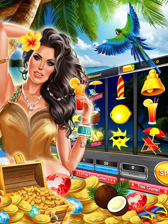 Screenshot #4 pour Paradise Mania™ Slots: 5-Reel Spin Ember-s Jackpot