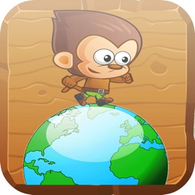 Snímky obrazovky (2) Monkey Jump Run Circle Adventure