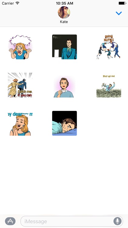 Funny Popart Animated Sticker