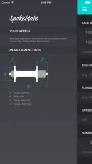 spokemate: spoke-length calculator iphone screenshot 3