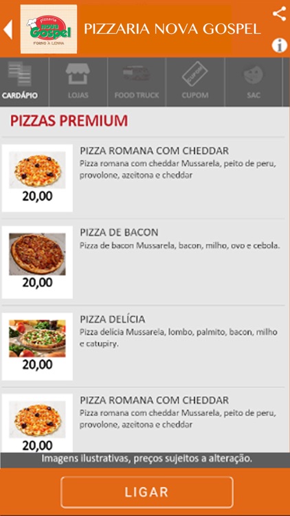 Pizzaria Nova Gospel