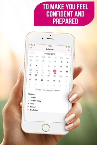 Lotus Calendar: Period Tracker screenshot 2