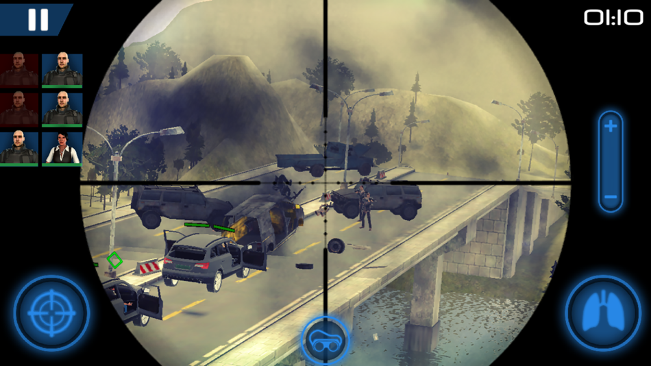 #5. OneShot: Sniper Assassin (iOS) 由: Duhnich Dmitrij