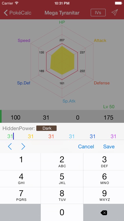 PokéCalc for Pokémon