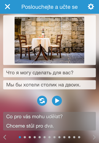 Česko-ruská konverzace screenshot 2