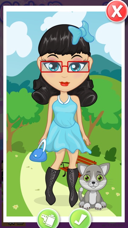 Chibi Dress up for girls screenshot-4