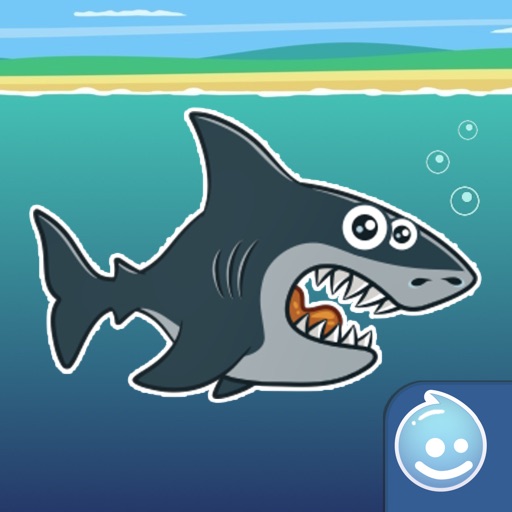 Splashy Sharky - Don’t get mines in endless road! icon