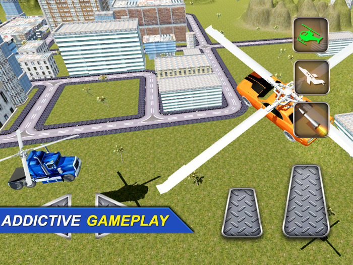 Real Flying Jet Car Simulator futuristic Flight