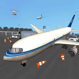 Air-plane Parking 3D Sim-ulator app icon
