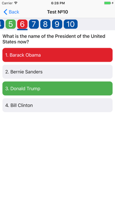 100 US Citizenship Test Questions 2017 screenshot 2