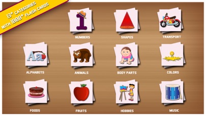 Screenshot #2 pour Baby Learning Flashcards - Kids Learning Words