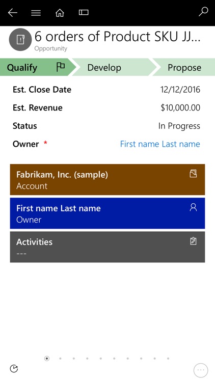 Dynamics 365 for BlackBerry screenshot-3