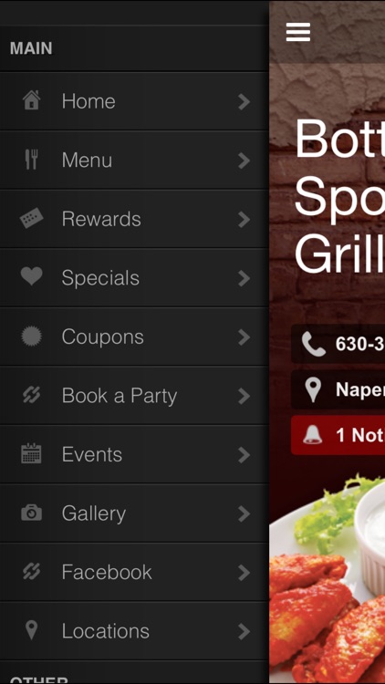 Bottoms Up Sports Bar & Grill