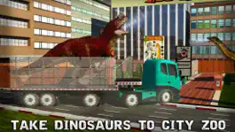 Game screenshot City Zoo Angry Dino Transport Truck Simulator Game hack