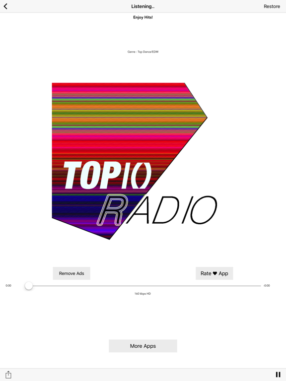 Screenshot #6 pour Top 10 Radio:Online Internet FM LIVE stations Free