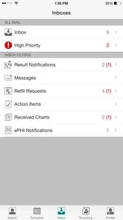 Professional EHR Mobile iPhone image 2