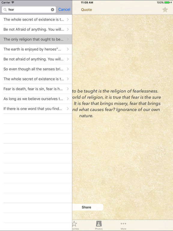 Screenshot #5 pour Swami Vivekananda Quotes