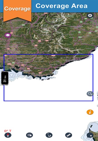 Boating French Riviera Charts - náhled
