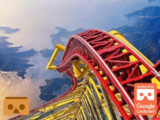 Screenshot #5 pour VR Apps Virtual Rollercoaster for Google Cardboard