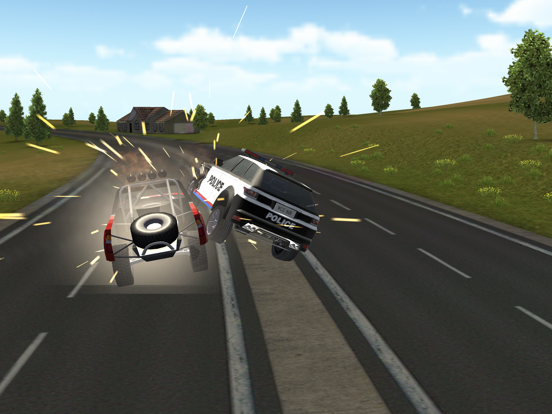Police Car Smash 2017 iPad screenshot
