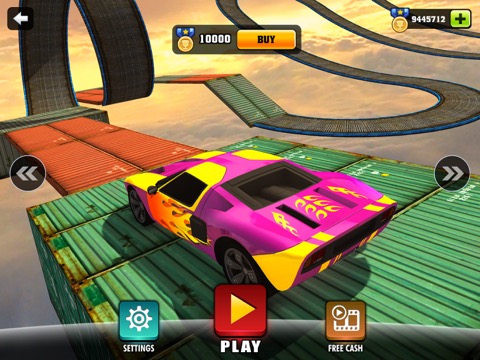 Impossible Car Tracks 3D : Stunt Driving Simulatorのおすすめ画像2