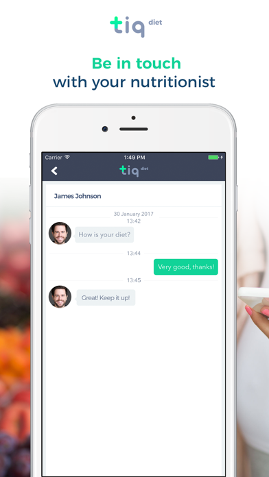 TiqDiet Client screenshot 3