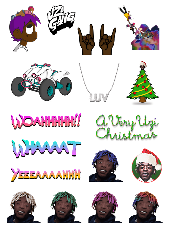 Screenshot #4 pour Lil Uzi Vert: A Very Uzi Christmas Sticker Pack