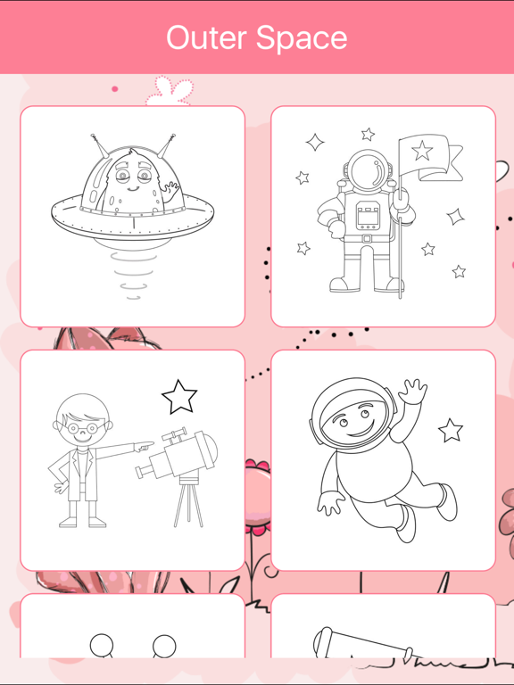 Screenshot #6 pour Livre à colorier de l'espace pour les enfants