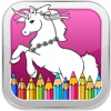 Coloring Draw Book Games Unicorn Version