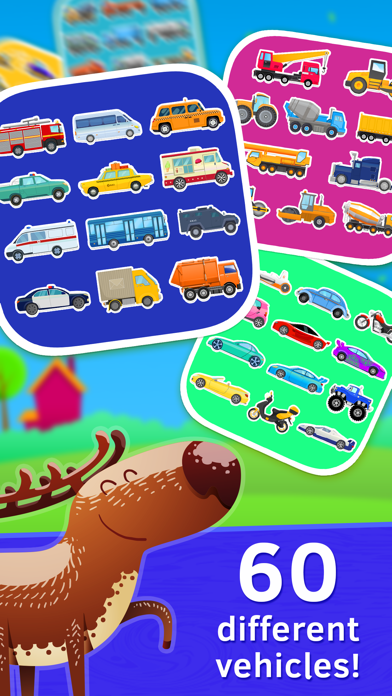 Screenshot #2 pour Puzzle de voiture gratuit bebe