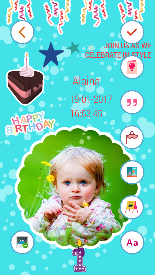 Birthday Invitation Card Maker HD - 1.1 - (iOS)