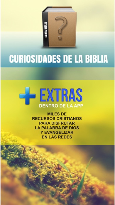 Screenshot 1 of Curiosidades de la Biblia App