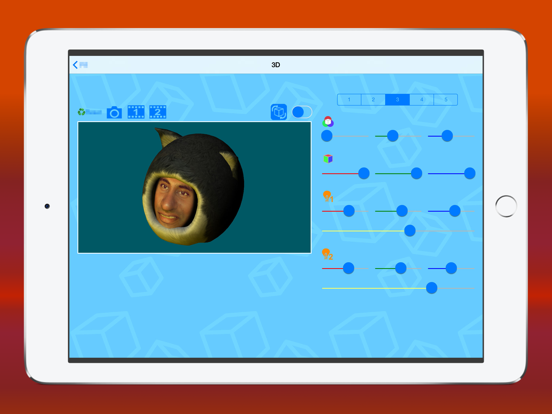 Wrap your head around 3D: Avatar Image & Video iPad screenshot 1 - Photo & Video app
