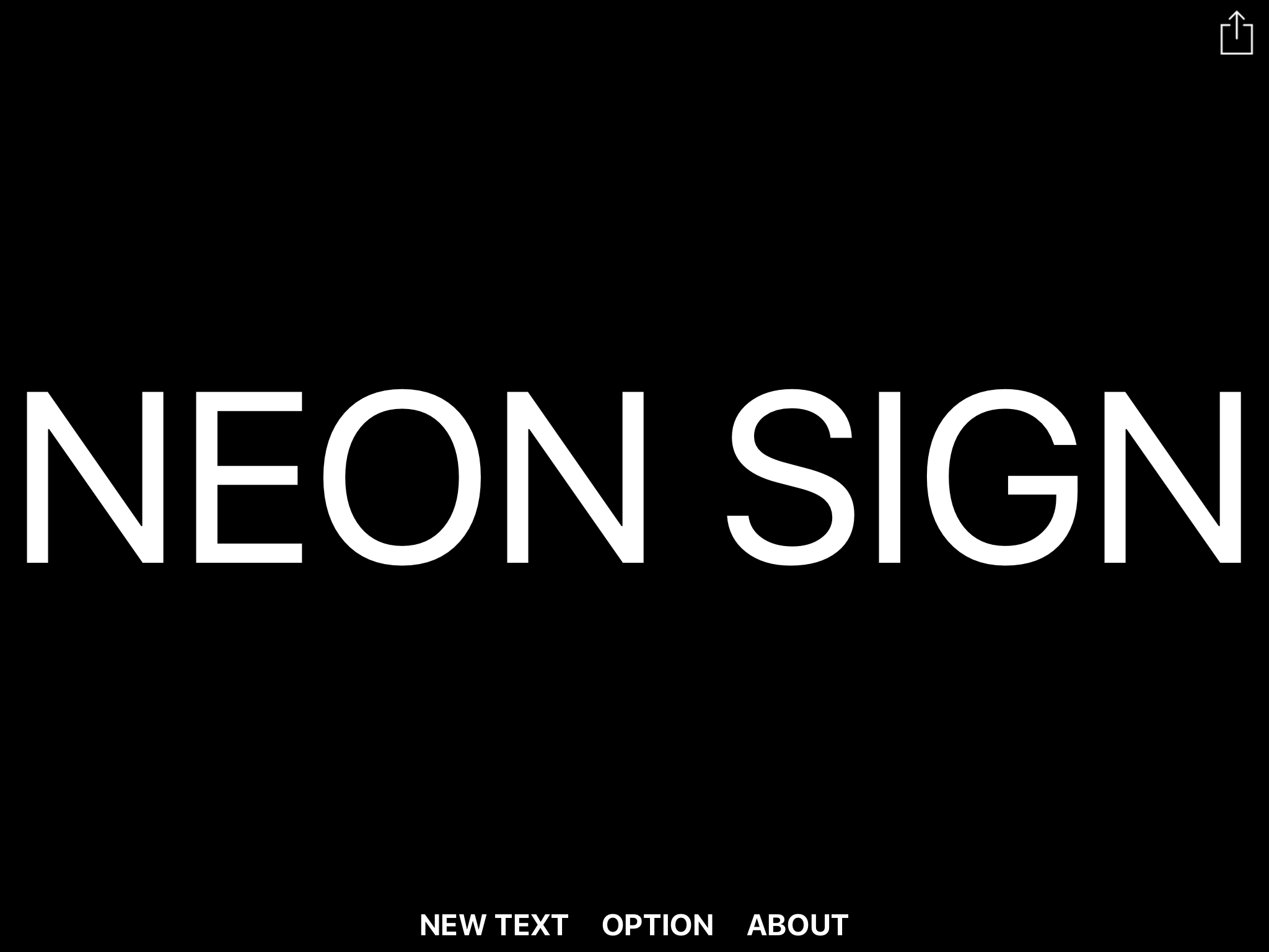 Neon - Simple Neon Sign