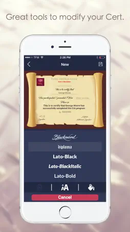 Certificate Maker Transcript Maker screenshot 2