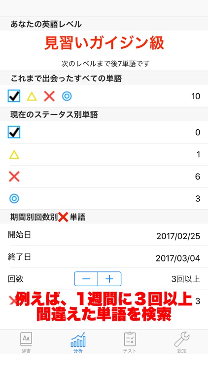 受験の英単語