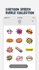 Cartoon Comic Stickers screenshot