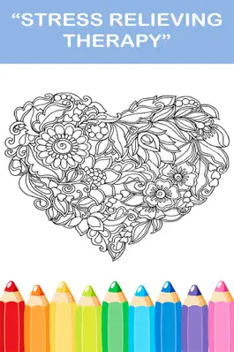 Game screenshot Adult Coloring Book - Free Mandala Color Therapy & apk