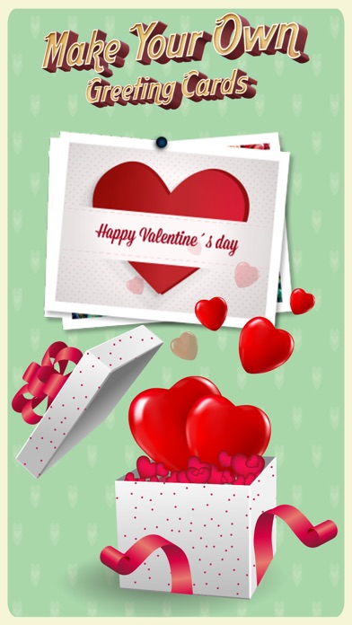 Screenshot #2 pour Card Maker - Make Valentine's Day, Birthday cards